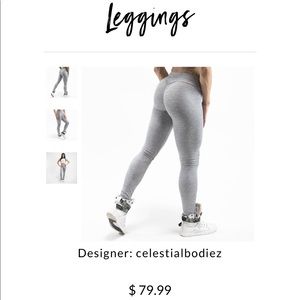 Booty scrunch v-rise celestial Bodiez leggings